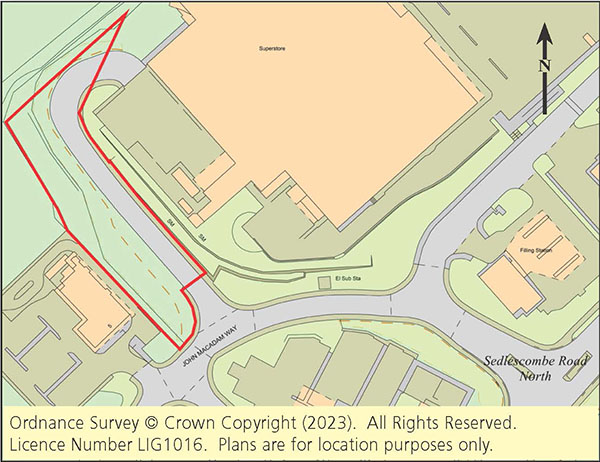 Lot: 117 - FREEHOLD LAND AND ACCESS ROAD -